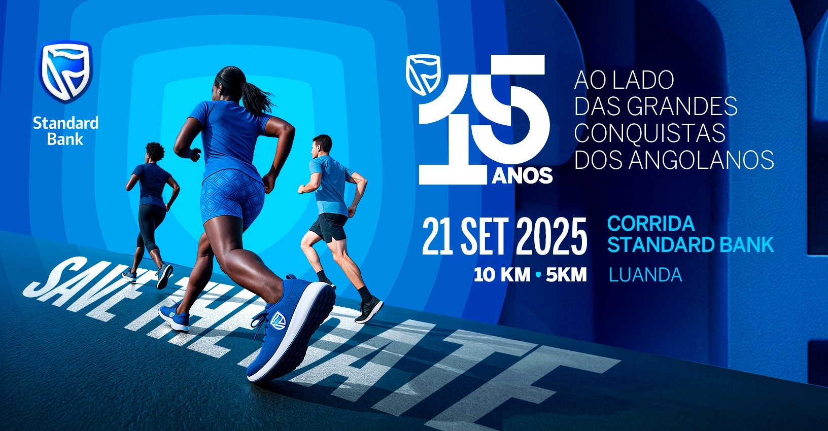 CORRIDA DE ATLETISMO STANDARD BANK 15 ANOS