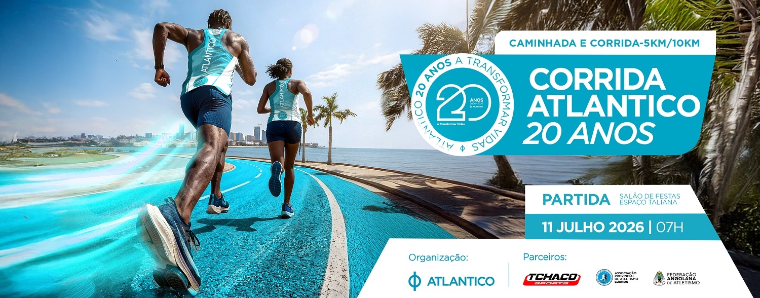 CORRIDA DE ATLETISMO ATLANTICO 20 ANOS
