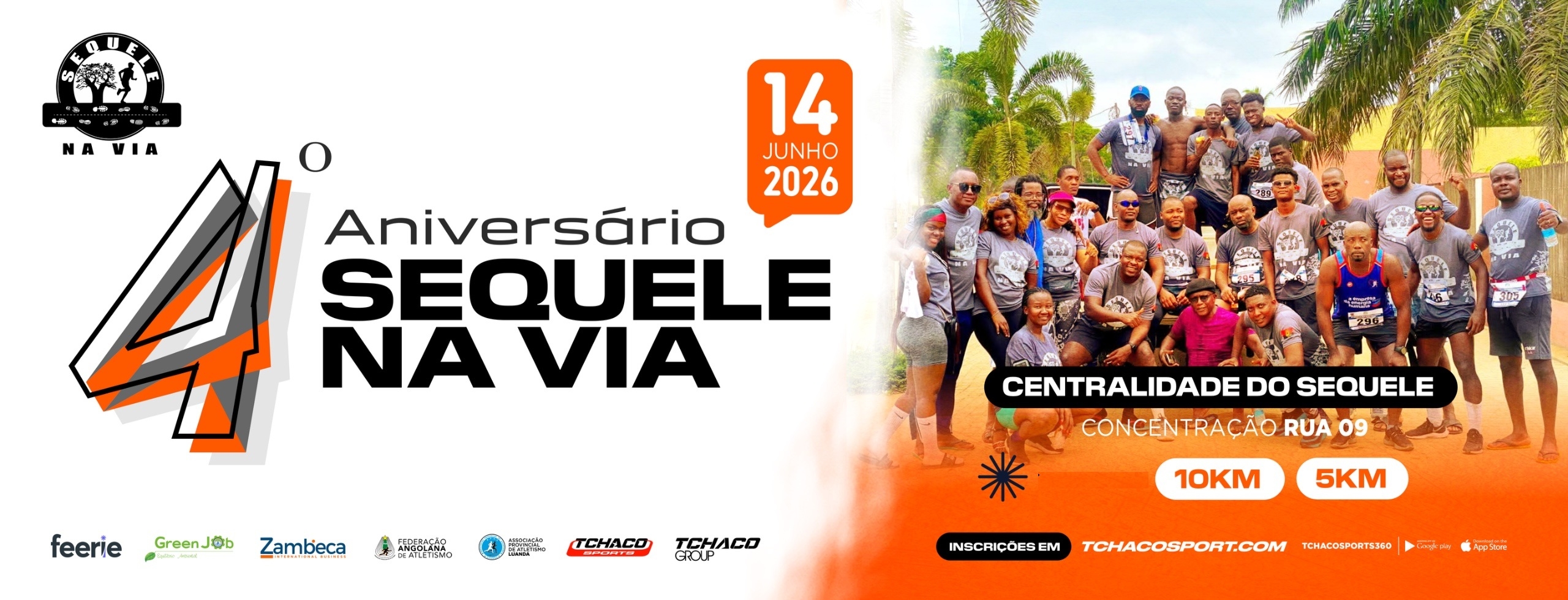 CORRIDA 4º ANIVERSÁRIO SEQUELE NA VIA