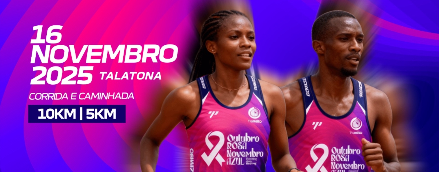 CORRIDA DE ATLETISMO - OUTUBRO ROSA E NOVEMBRO AZUL RUNNING AND WALKING
