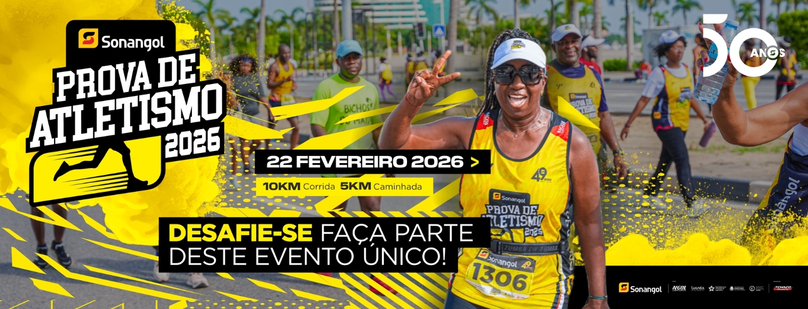 CORRIDA DE ATLETISMO SONANGOL 50 ANOS