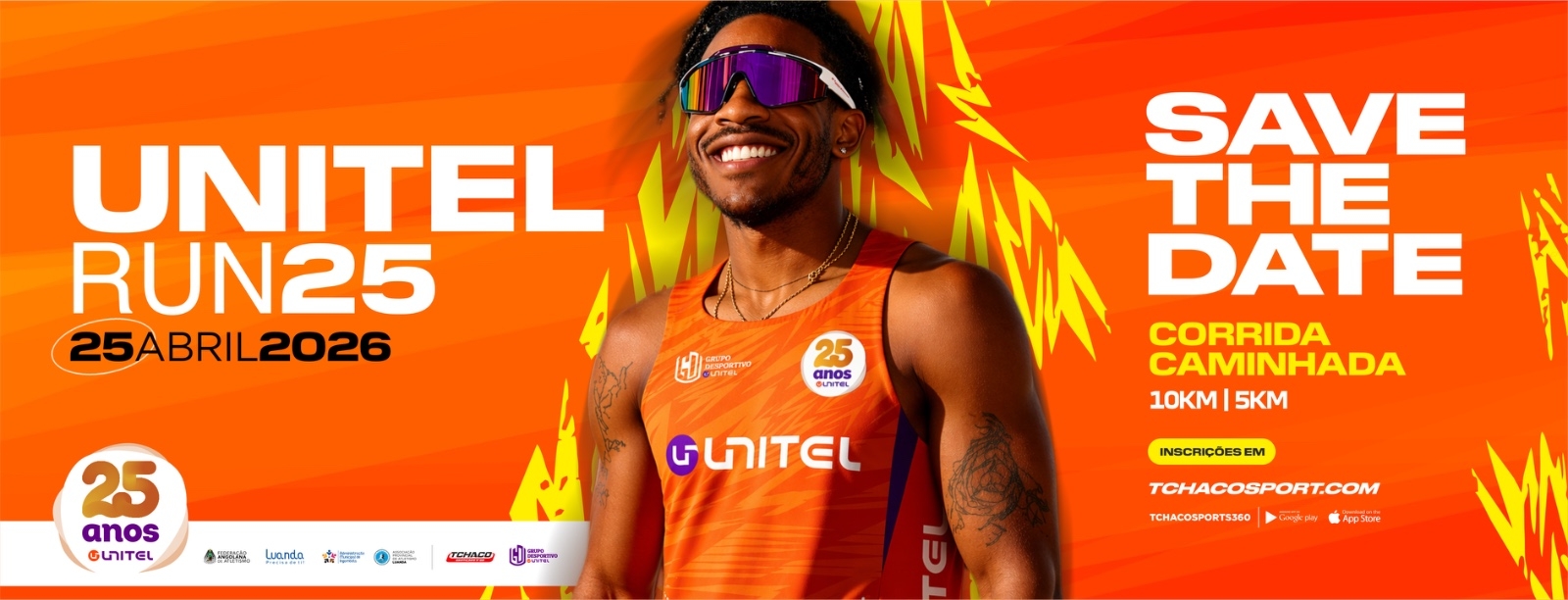 CORRIDA DE ATLETISMO UNITEL 25 ANOS