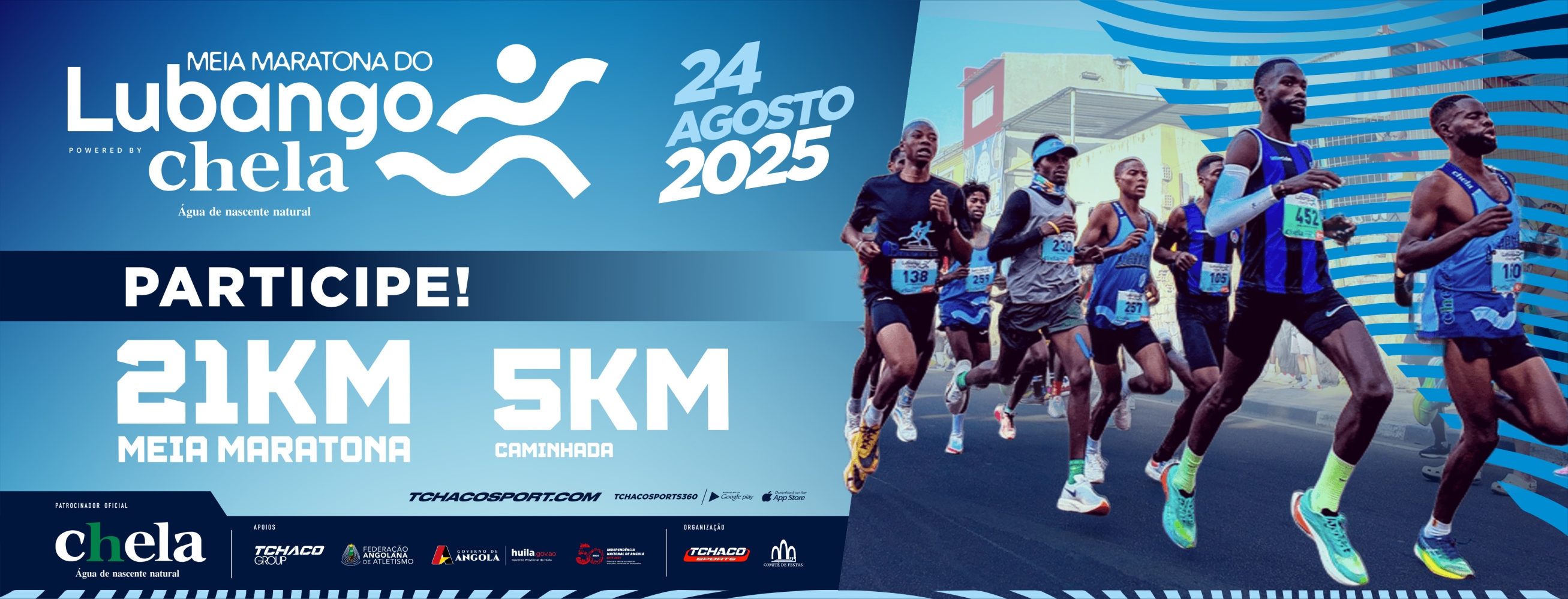 MEIA MARATONA DE LUBANGO BY ÁGUA CHELA